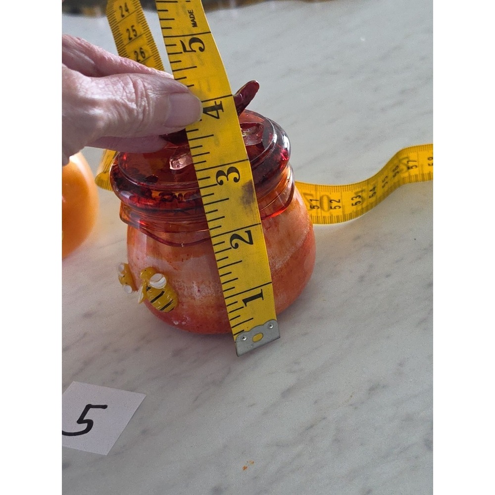 Handmade Resin Stash/Honey Pot Jar - Picture 8 of 12